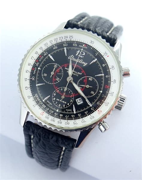 cinturino nero breitling navitimer montbrillant ebay|Breitling Montbrillant Watches for sale .